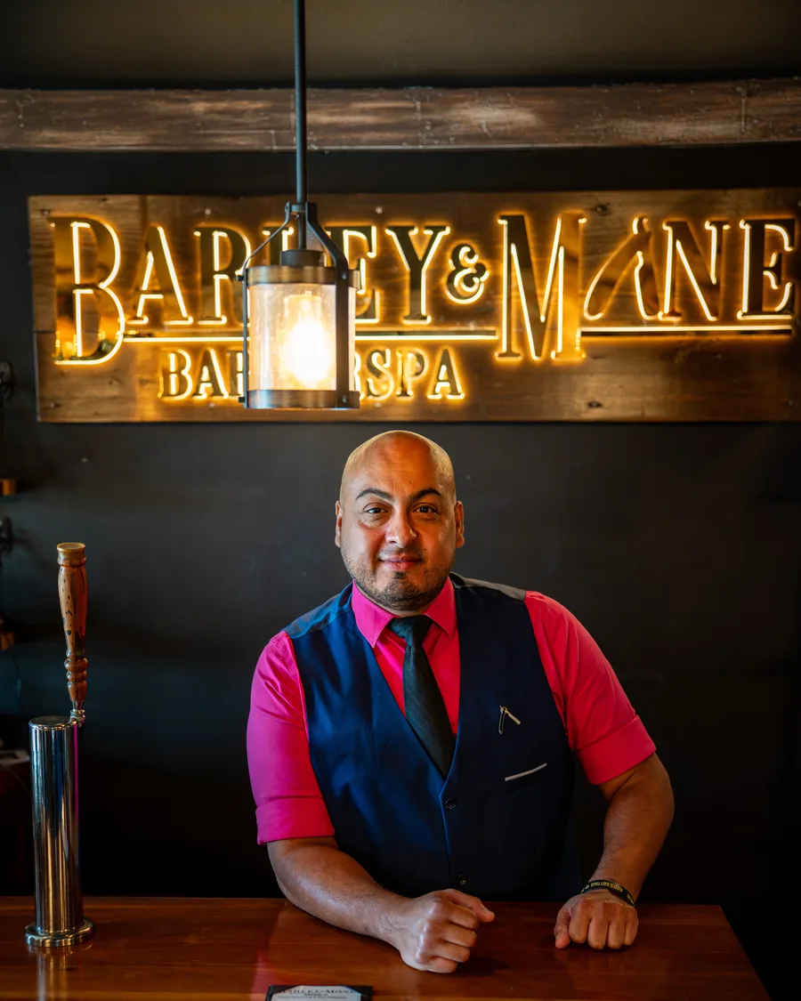 Christian, Master Barber at Barley and Mane
